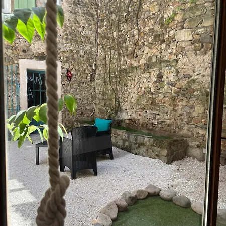 L'ecrin Cache Avec Billard Et Baignoire Ilot Lägenhet Anduze